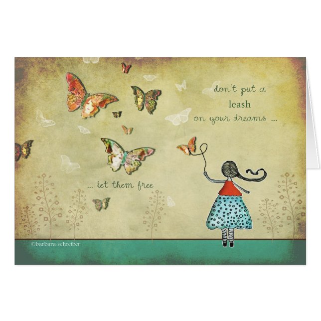 Ga ervoor, volg je dromen (Voorkant Horizontaal)