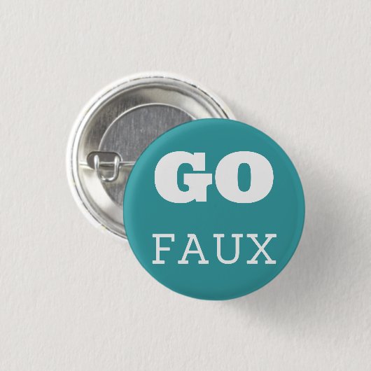 GA FAUX RONDE BUTTON 3,2 CM (Voorkant /achterkant)