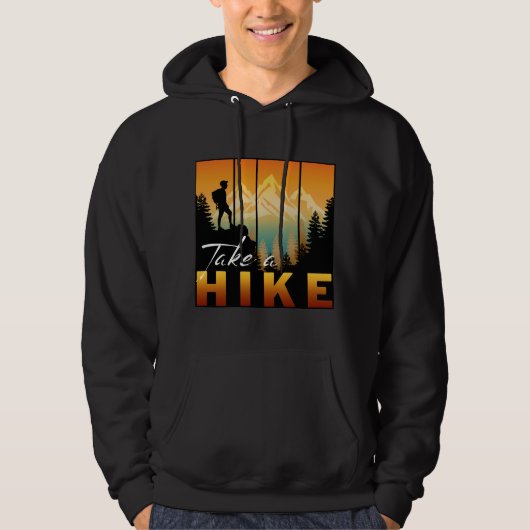 Ga Fietsen/Wandelen Hoodie (Voorkant)