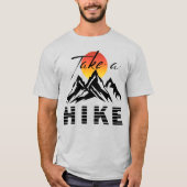 Ga Fietsen/Wandelen T-shirt (Voorkant)