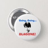 Ga, ga, BLAGONE! Ronde Button 5,7 Cm (Voorkant /achterkant)