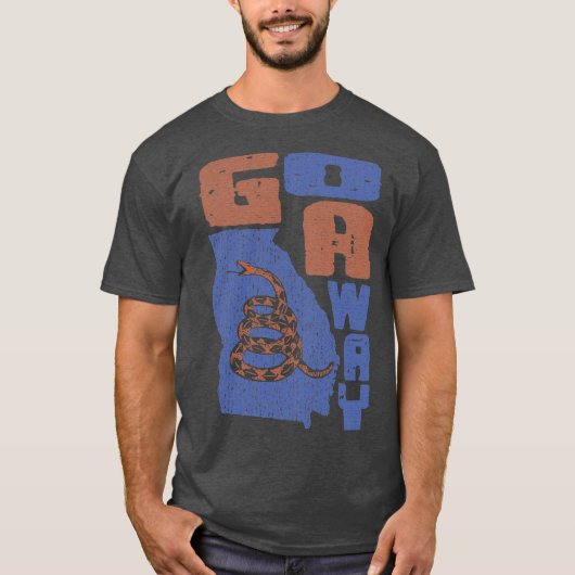 GA Ga weg T-shirt (Voorkant)