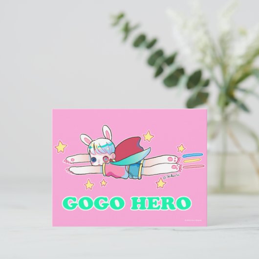 Ga gaan Gero Postcard Briefkaart (Staand voorkant)