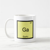 Ga - Garlic Funny Chemistry Element Symbol T-Shirt Koffiemok (Links)