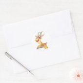 Ga geit! (schattige cartoon geit) Sticker (Envelop)