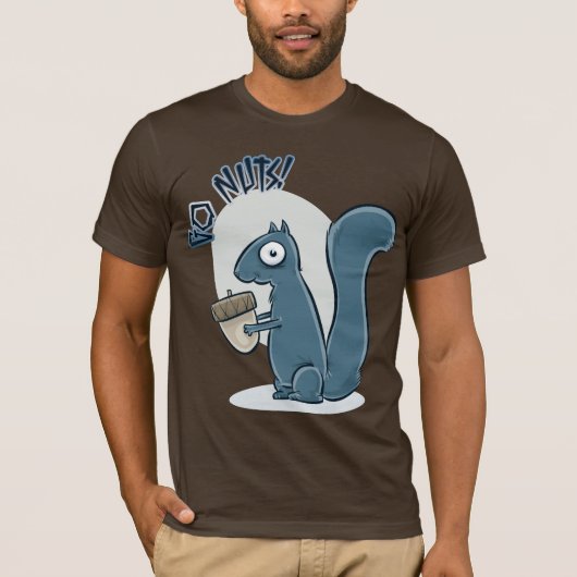 Ga gek doen! Eekhoorn T-shirt (Voorkant)