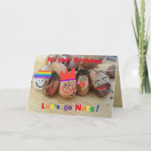 Ga gek, het is je verjaardag! - Leuke verjaardag K Kaart (Voorkant)