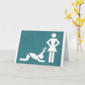 Ga gek op je verjaardag (uitgaven / cadeaubon) kaart (Gele Bloem)