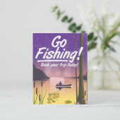 Ga Gevist! Briefkaart (Staand voorkant)