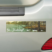 Ga Gevist Bumpersticker (Op auto)