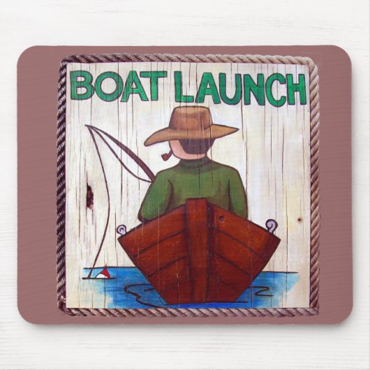 Ga Gevist! Muismat voor bootlancering (Voorkant)