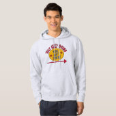 Ga gewoon door hoodie (Voorkant volledig)