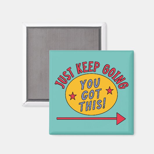 Ga gewoon door magneet (Voorkant / Achterkant)