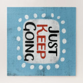 Ga gewoon door met de puzzel (Horizontaal)