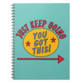 Ga gewoon door notitieboek (Voorkant)