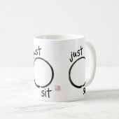 Ga gewoon zitten koffiemok (Voorkant rechts)