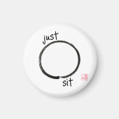 Ga gewoon zitten magneet (Voorkant)