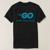 Ga golang met de Stroom T-shirt (Design voorkant)