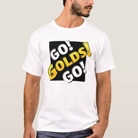 GA! GOLDEN! GA! T-SHIRT (Voorkant)