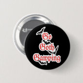GA GOTHIC GAWPING Whitby Gothic Weekend Badge Ronde Button 5,7 Cm (Voorkant /achterkant)