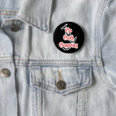 GA GOTHIC GAWPING Whitby Gothic Weekend Badge Ronde Button 5,7 Cm (In situ)