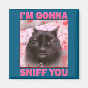 Ga grappige brainrot katten meme voor vrouw man sn magneet