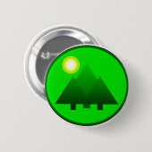 GA GREEN Button (Voorkant /achterkant)