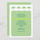 GA GREEN EARTH Bar Bat Mitzvah Uitnodiging (Voorkant / Achterkant)