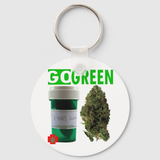 GA GREEN SLEUTELHANGER (Voorkant)