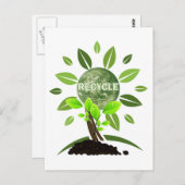 GA GROEN BRIEFKAART (Voorkant / Achterkant)