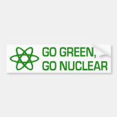 Ga Groen, Go Nuclear Bumpersticker (Voorkant)