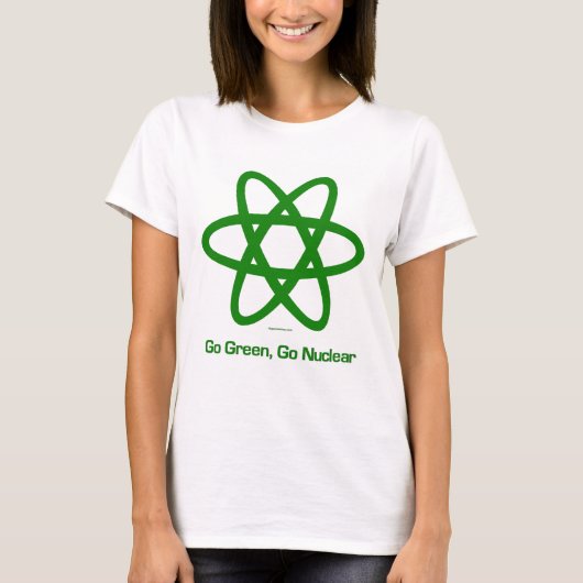 Ga Groen, Go Nuclear T-shirt (Voorkant)