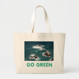 GA GROEN GROTE TOTE BAG