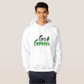 Ga groen hoodie (Voorkant volledig)