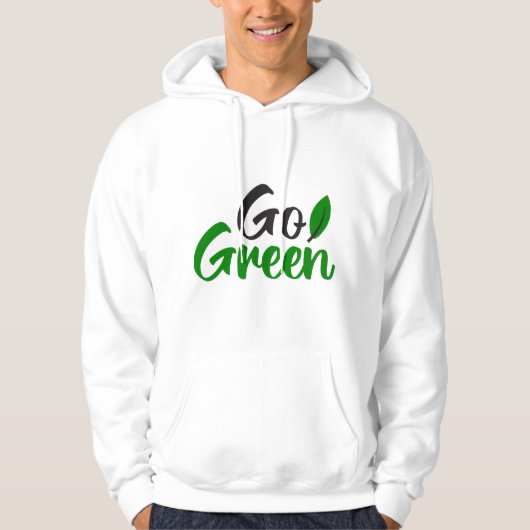 Ga groen hoodie (Voorkant)