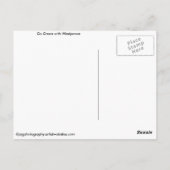 Ga groen met windkracht briefkaart (Achterkant)