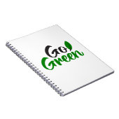 Ga groen notitieboek (Rechterzijde)