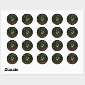 Ga groen of sterf Sticker (Vel)