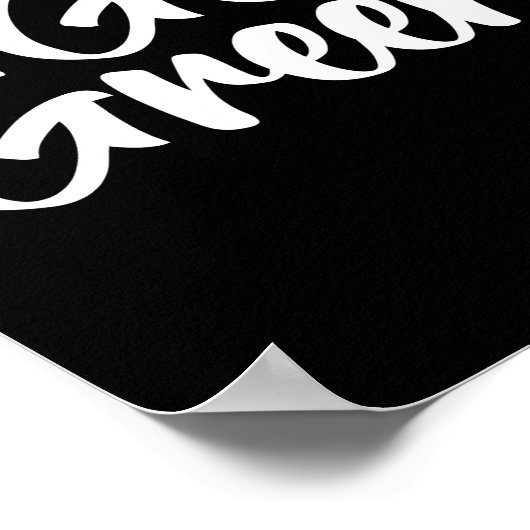 Ga groen poster (Hoek)