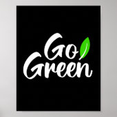 Ga groen poster (Voorkant)