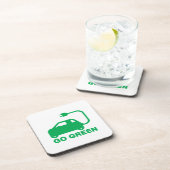 Ga Groen ~ Rijd Elektrische Auto's Drankjes Onderzetter (Rechterzijde)