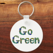 Ga Groen Sleutelhanger (Voorkant)