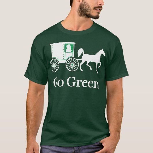 Ga Groen T-shirt (Voorkant)