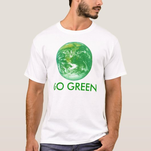 GA GROEN T-SHIRT (Voorkant)