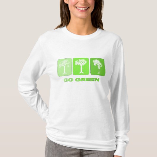 Ga Groen T-shirt (Voorkant)