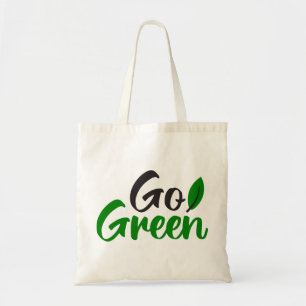 Ga groen tote bag
