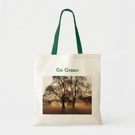 Ga Groen Tote Bag (Voorkant)