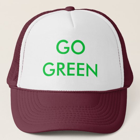 GA GROEN TRUCKER PET (Voorkant)