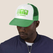 Ga Groen Trucker Pet (In situ)