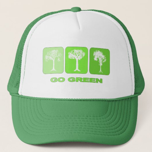 Ga Groen Trucker Pet (Voorkant)